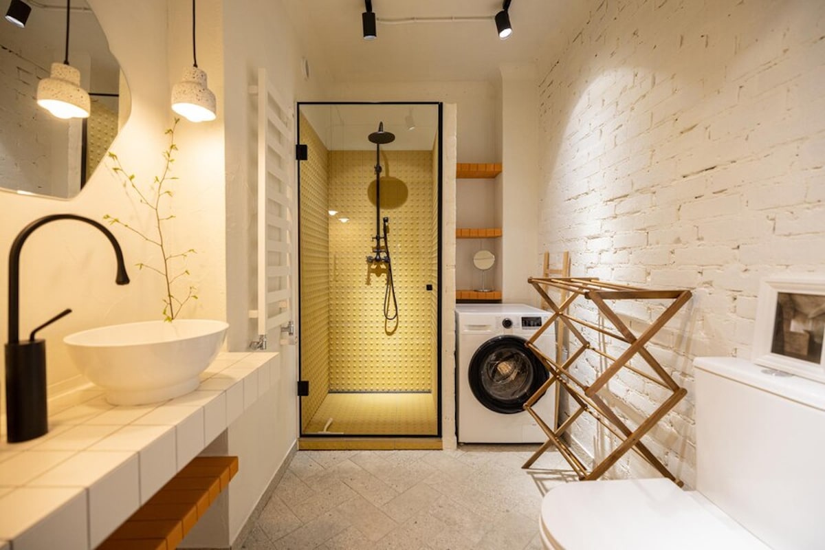 douche en résine