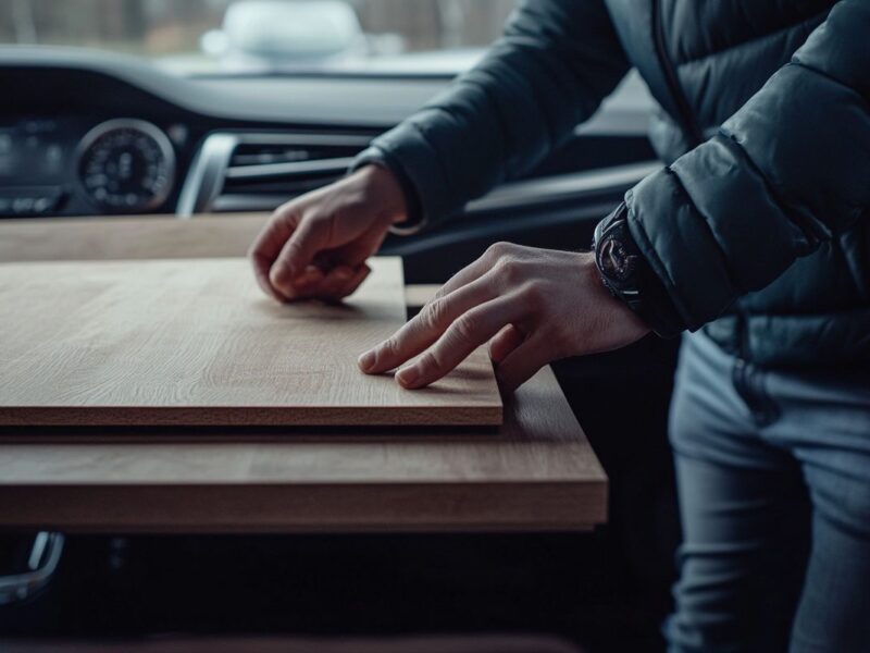 Comment estimer si un meuble rentre dans une voiture