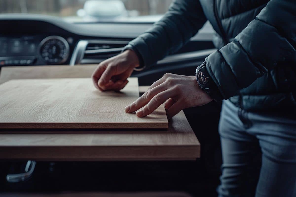 Comment estimer si un meuble rentre dans une voiture