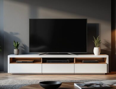 Kikua : meuble TV 130 cm blanc brillant, comment l’entretenir et le préserver ?