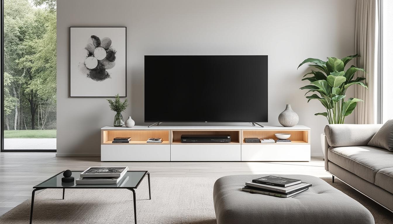 découvrez comment entretenir et préserver votre meuble tv kikua de 130 cm en blanc brillant. suivez nos conseils pratiques pour garder son éclat et assurer sa durabilité au fil du temps.