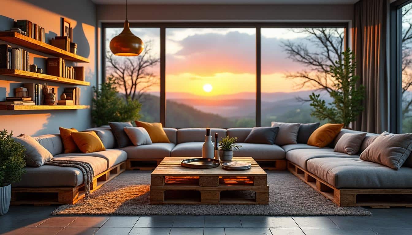 apprenez à transformer des palettes en objets déco tendance et pratiques grâce à nos idées simples et créatives pour embellir votre intérieur facilement.