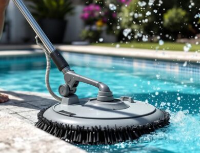 Les secrets d’un nettoyage réussi avec un filet de piscine pour enlever les débris