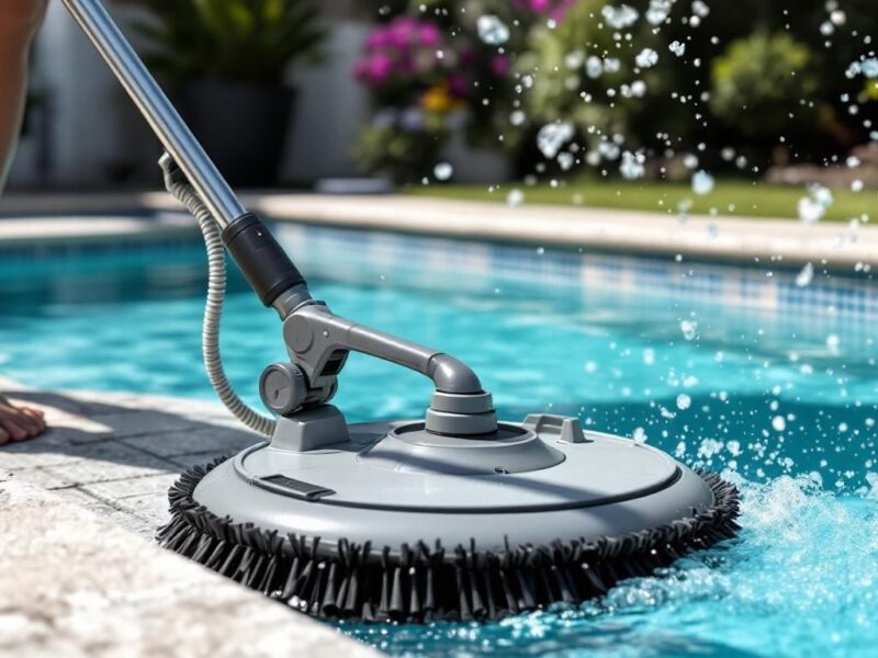 Les secrets d’un nettoyage réussi avec un filet de piscine pour enlever les débris