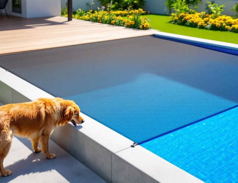 Un filet de sécurité de piscine sur mesure : la solution parfaite pour vos animaux
