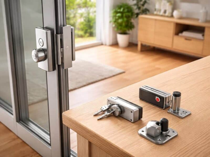 Comment choisir le bon système pour bloquer des portes coulissantes chez vous