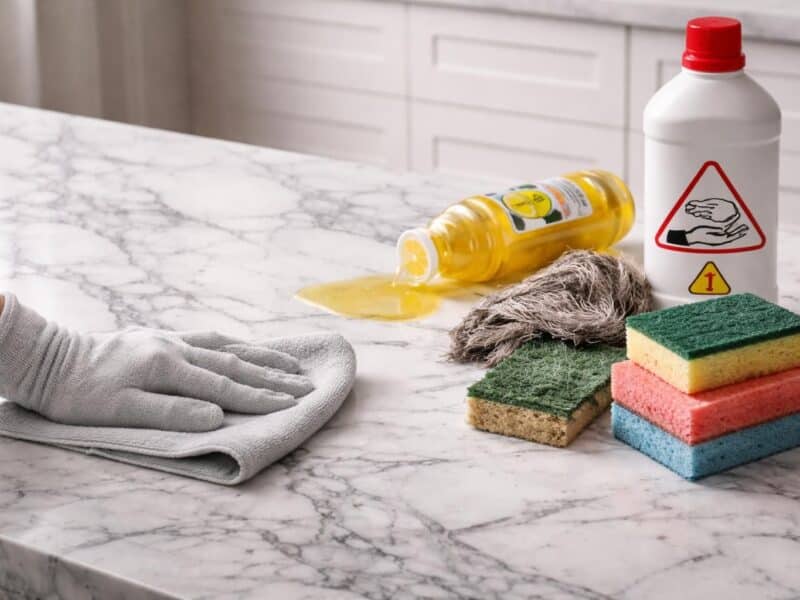 Comment entretenir un marbre : éviter les erreurs classiques