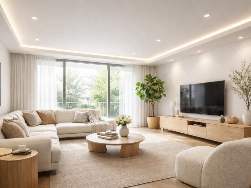 Éclairage pour plafond bas : quelles solutions pour ne pas tasser l&rsquo;espace ?