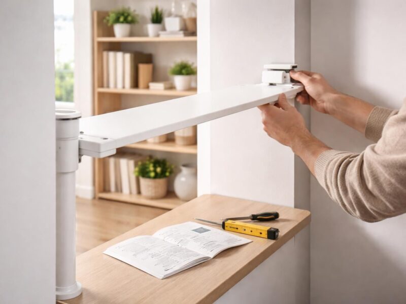 Installer une étagère Snap Up : le test du rangement sans perçage