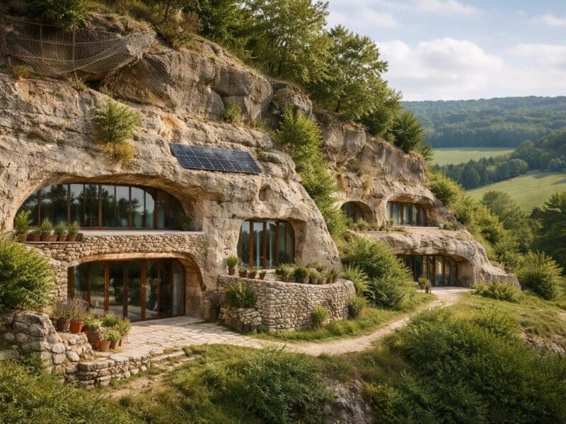 Les maisons troglodytes en France : entre défis de conservation et innovations modernes