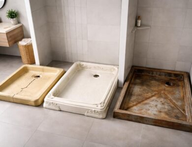 Les styles de receveurs de douche à éviter si vous aimez les tendances modernes