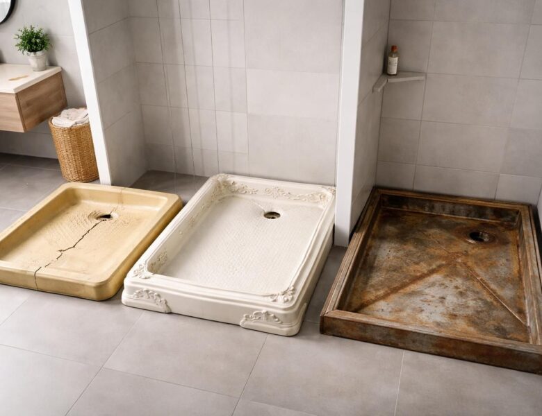 Les styles de receveurs de douche à éviter si vous aimez les tendances modernes