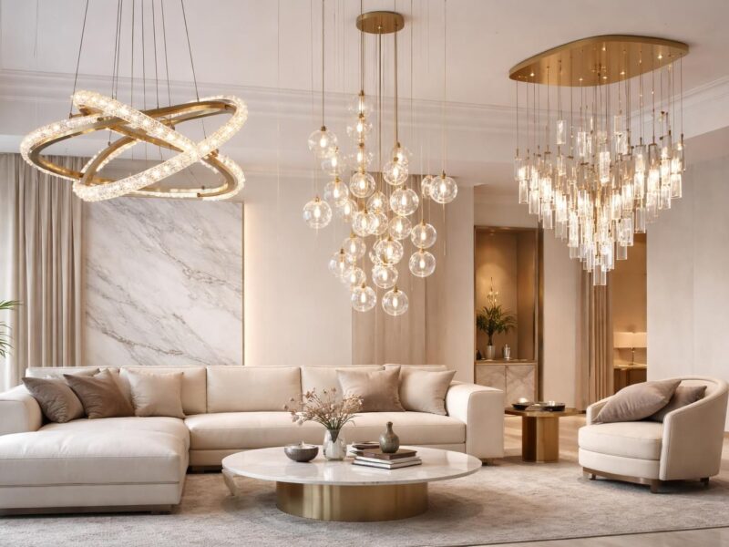 Lustres design contemporain : les pièces maîtresses pour un intérieur chic