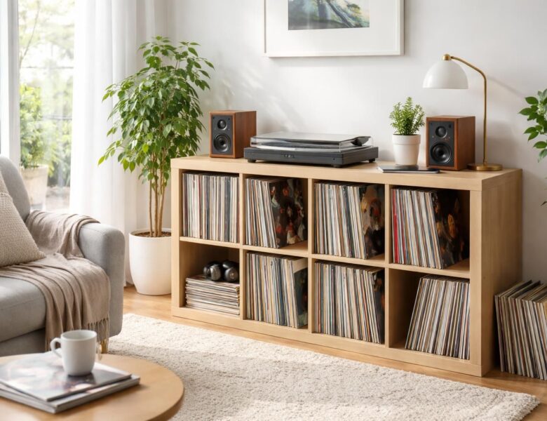 Meuble vinyle Ikea Kallax : le hack parfait pour ranger vos disques 33 tours