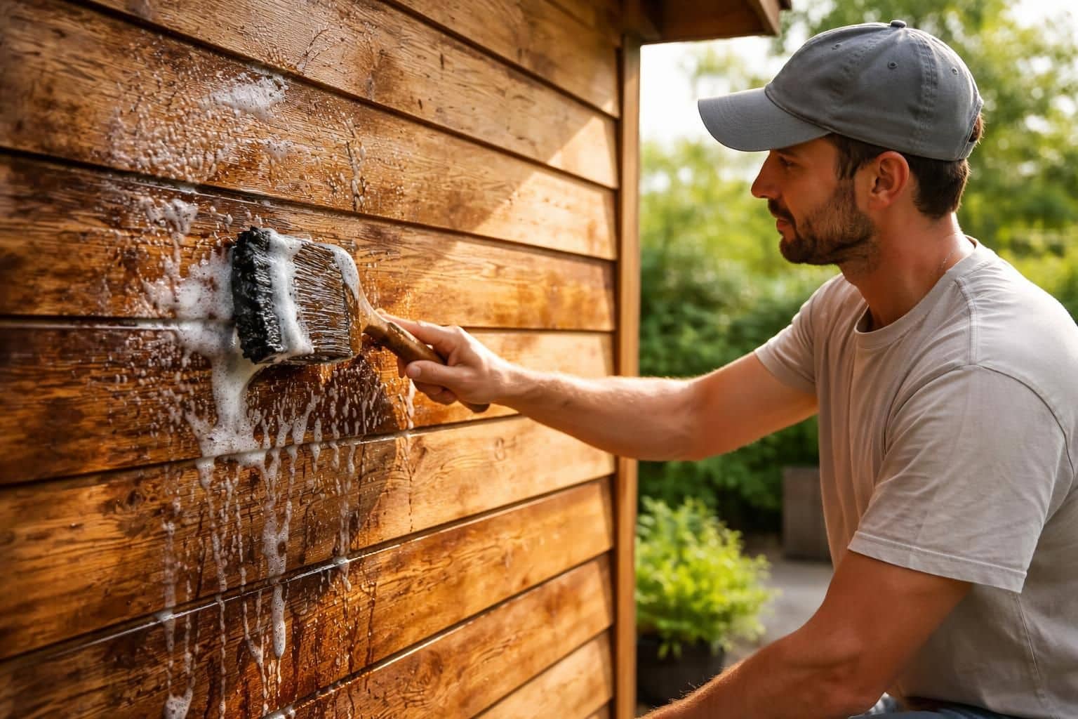 découvrez comment nettoyer un bardage en bois avec du savon noir pour lui redonner éclat et beauté naturelle de manière écologique et efficace.
