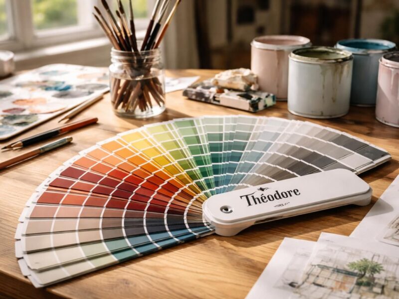 Nuancier Théodore Peinture : trouvez la teinte parfaite pour vos projets