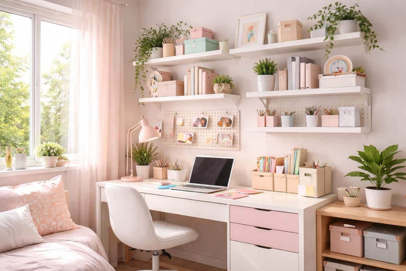 découvrez nos astuces pratiques et stylées pour organiser le bureau de votre fille ado, alliant rangement efficace et décoration tendance.