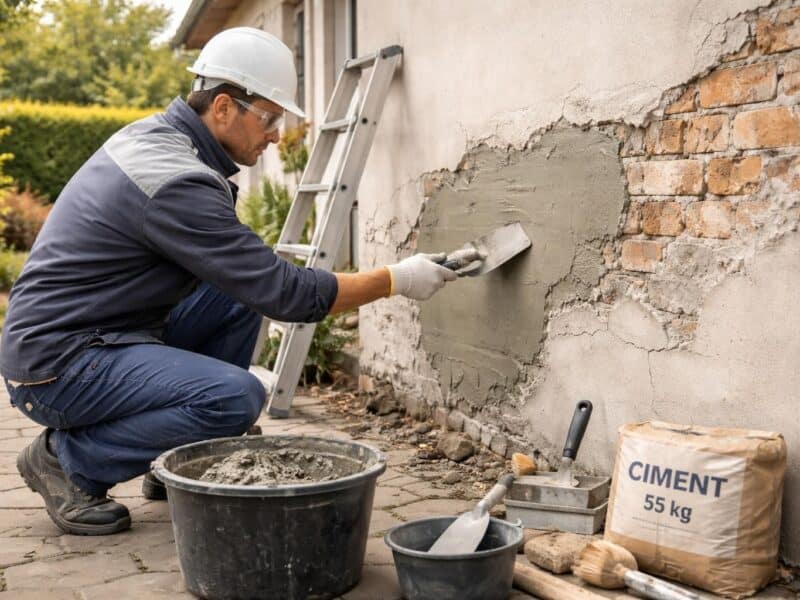 Réparer un mur extérieur abîmé : les étapes clés d&rsquo;un ravalement maison