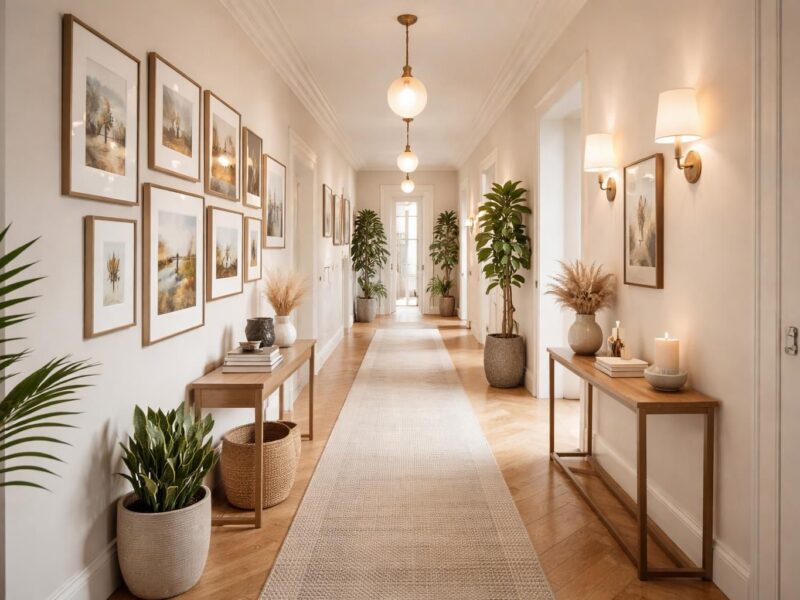 Sublimer un couloir : nos astuces pour transformer ce lieu de passage en déco