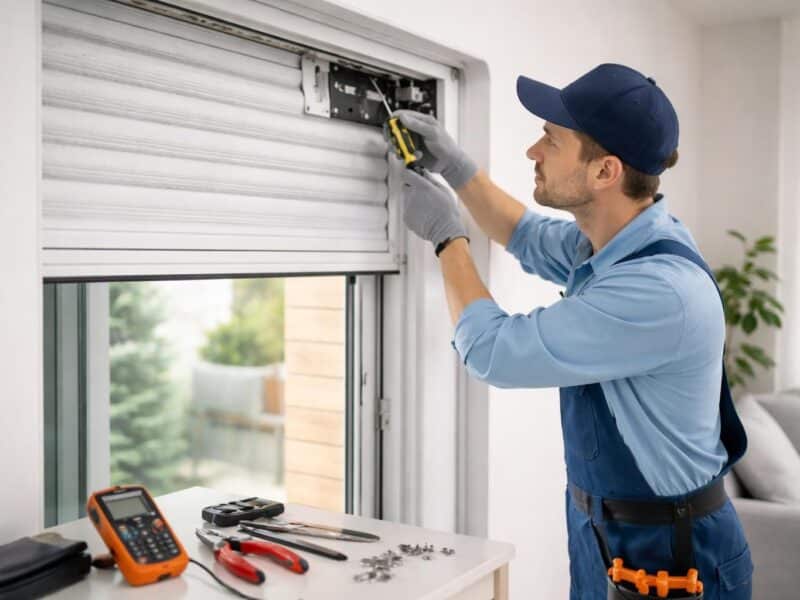 Tarif de réparation d&rsquo;un volet roulant électrique : ce qu&rsquo;il faut prévoir