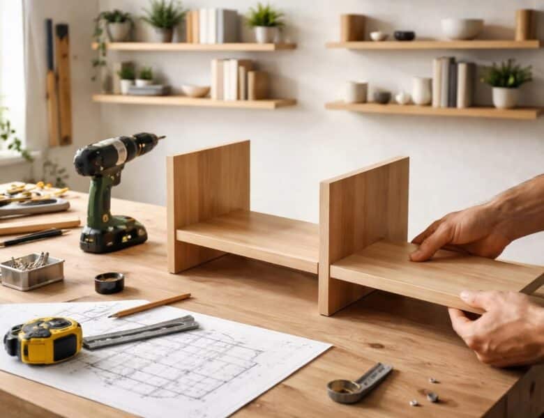 Tuto étagère murale : fabriquez vos propres rangements design en quelques clics