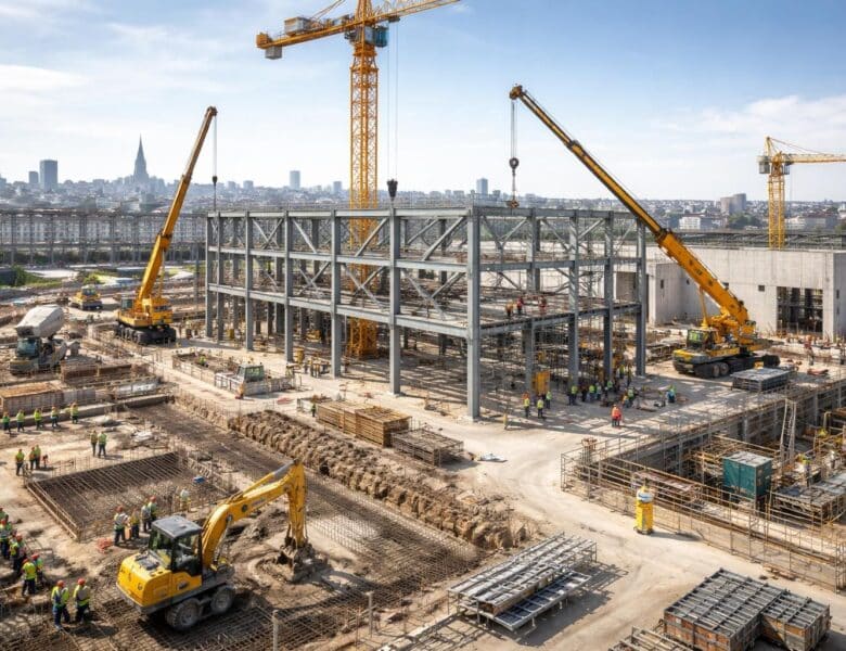Construction d&rsquo;un bâtiment industriel à Nantes : les étapes clés