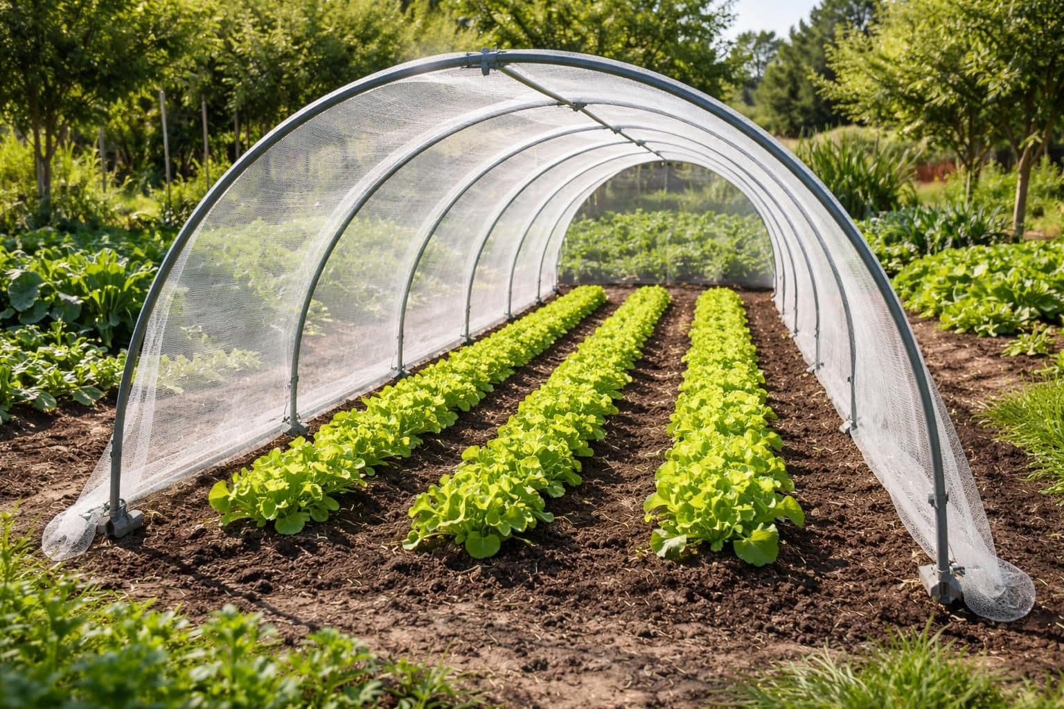 apprenez à construire un tunnel à salades pour protéger et cultiver vos salades facilement, garantissant un potager autonome et productif toute l'année.