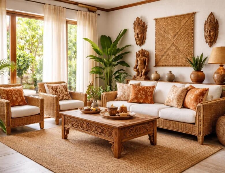 Décoration de Bali : comment intégrer l&rsquo;artisanat indonésien chez soi
