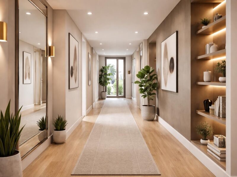 Décoration intérieure : 10 astuces d’architecte pour sublimer un couloir