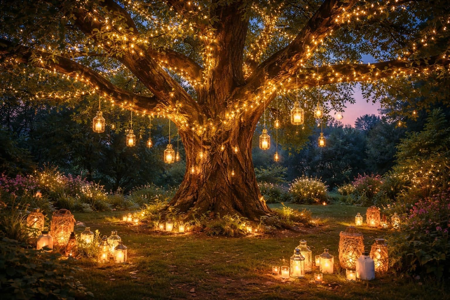 découvrez des idées lumineuses et créatives pour décorer votre arbre extérieur et embellir votre jardin avec style et originalité.