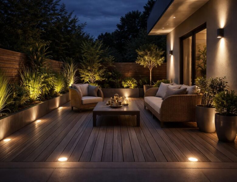 Éclairage extérieur : comment choisir et installer des spots de terrasse ?