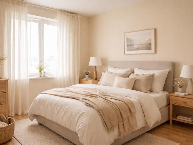 Exposition Nord : quelle couleur de peinture pour une chambre peu ensoleillée