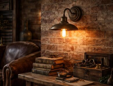 Lampe applique vintage : chiner et installer des luminaires de caractère