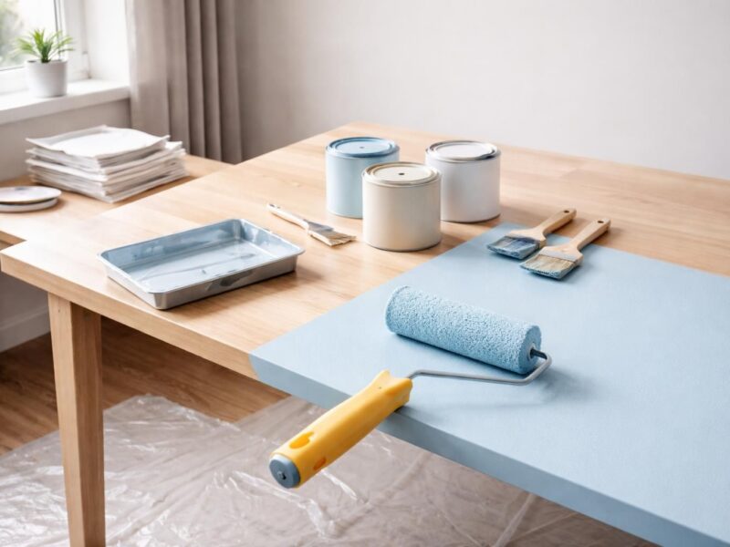 Peindre un bureau : nos conseils pour une surface de travail impeccable