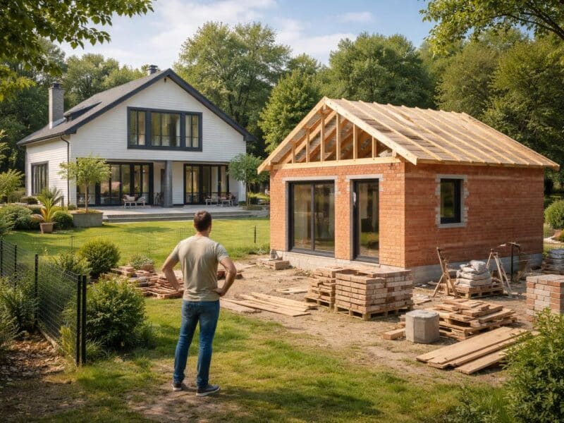 Peut-on construire une 2ème maison sur son propre terrain privé ?