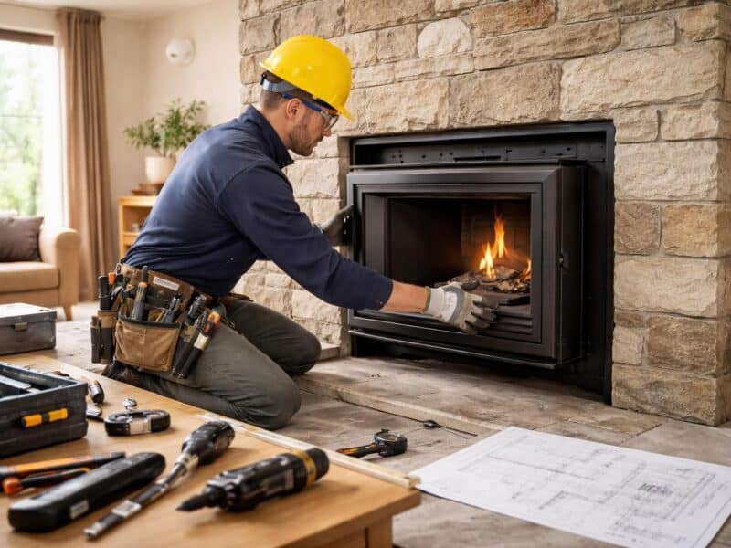 Peut-on installer un insert soi-même ? Les règles de sécurité à connaître