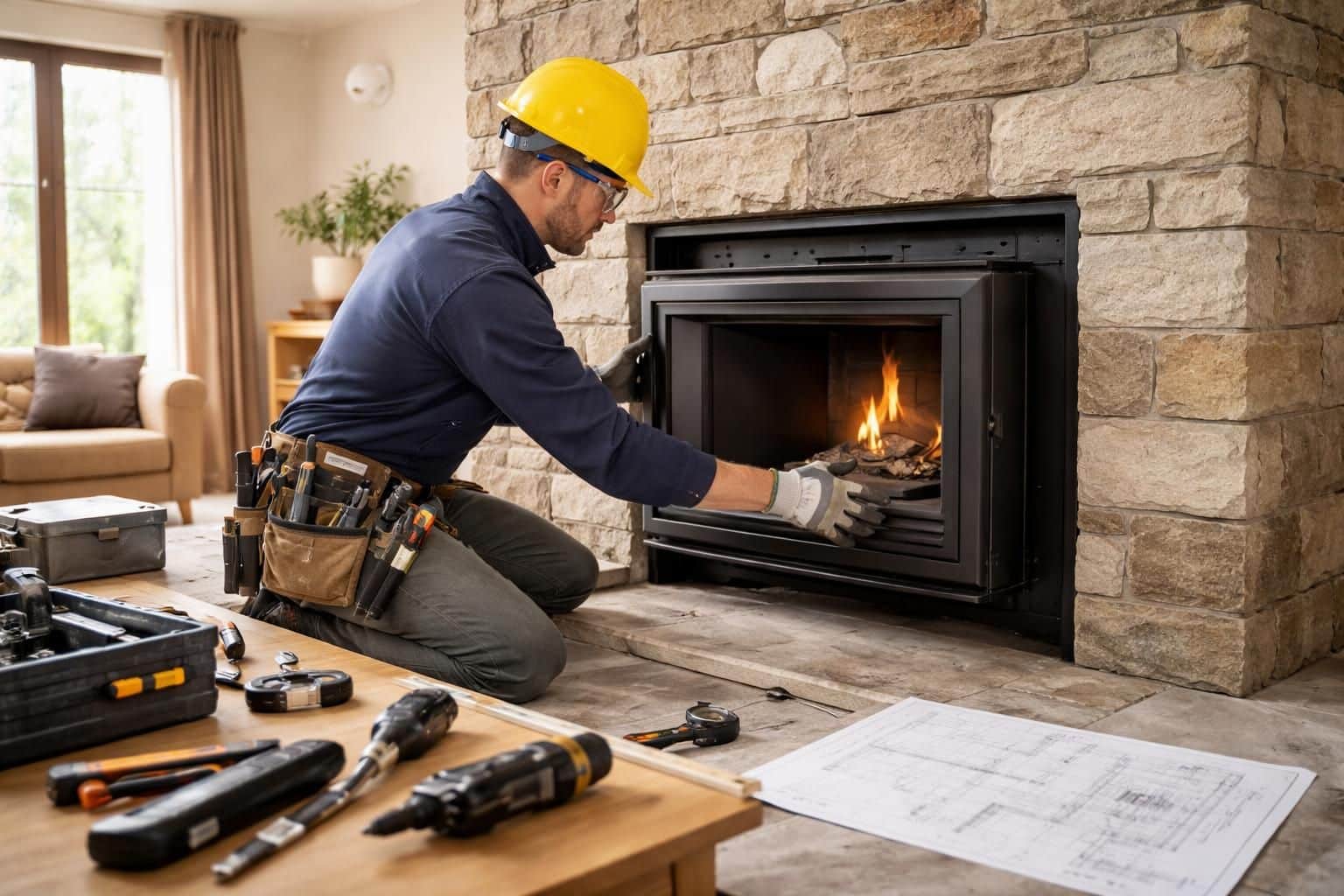 découvrez si l'installation d'un insert peut être réalisée soi-même et apprenez les règles de sécurité essentielles à respecter pour un montage sécurisé et efficace.