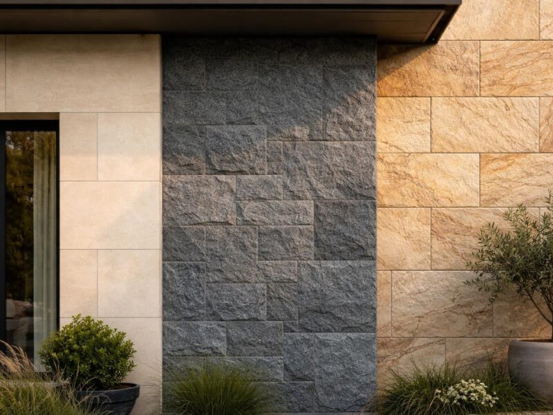 Quel revêtement extérieur en pierre naturelle choisir pour sa façade ?