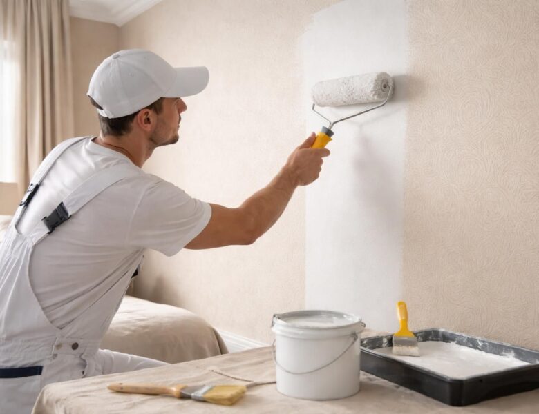 Quelle peinture appliquer sur du papier peint intissé sans l&rsquo;abîmer ?