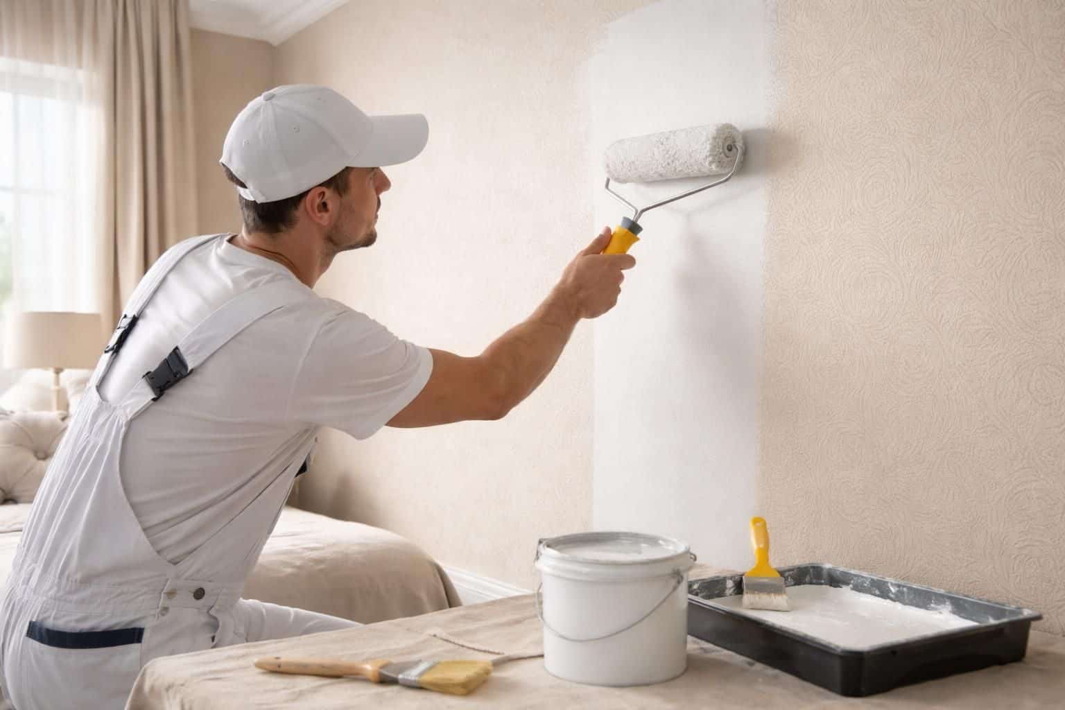 découvrez quelle peinture choisir pour repeindre du papier peint intissé sans l'endommager, afin de rénover vos murs facilement et durablement.