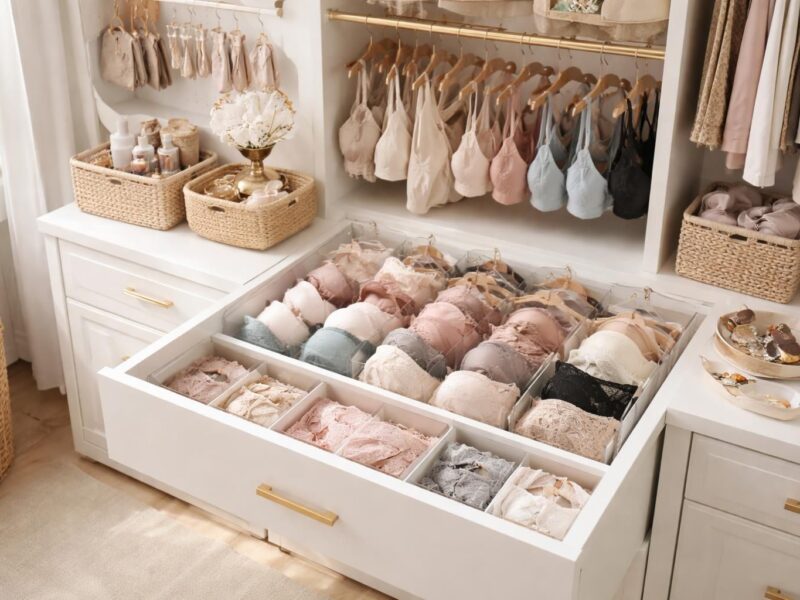 Rangement : les meilleures astuces pour organiser ses soutiens-gorge