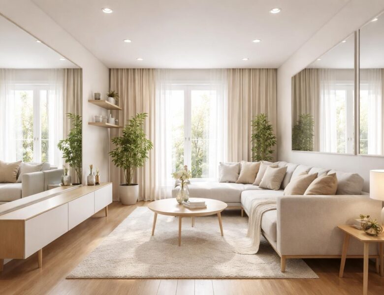 Réhausser un plafond bas : les astuces visuelles pour agrandir votre pièce