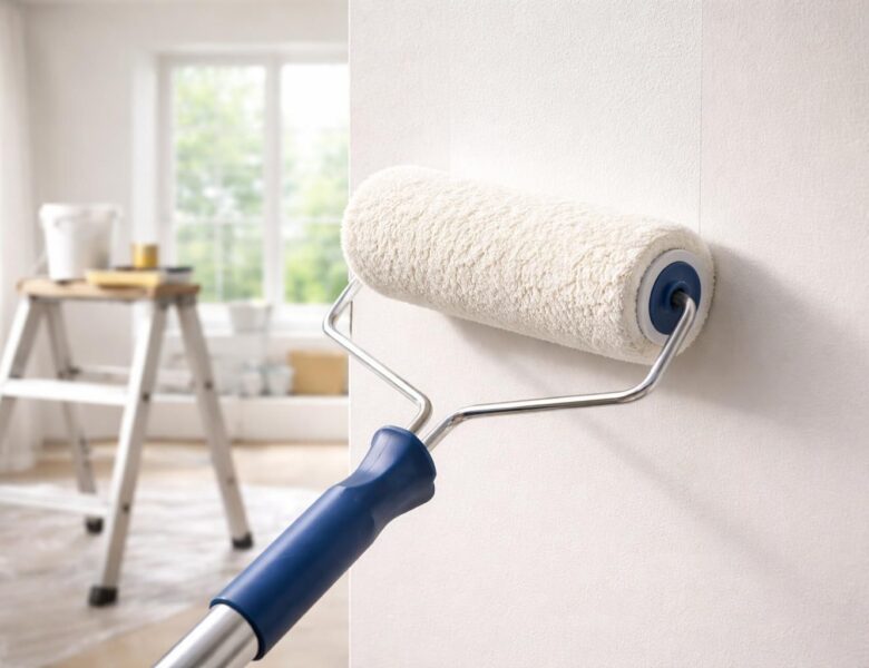 Rouleau de peinture anti-goutte : l&rsquo;outil indispensable pour un chantier propre