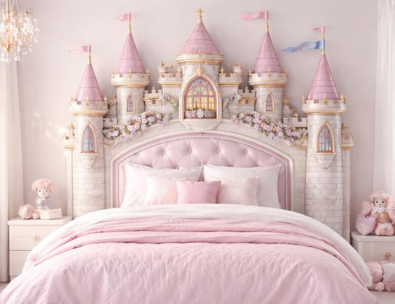 Tête de lit château de princesse : fabriquez un décor de rêve pour enfant