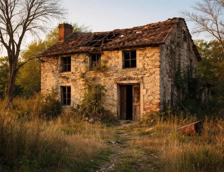 Trouver une maison abandonnée à donner ou à rénover pour pas cher
