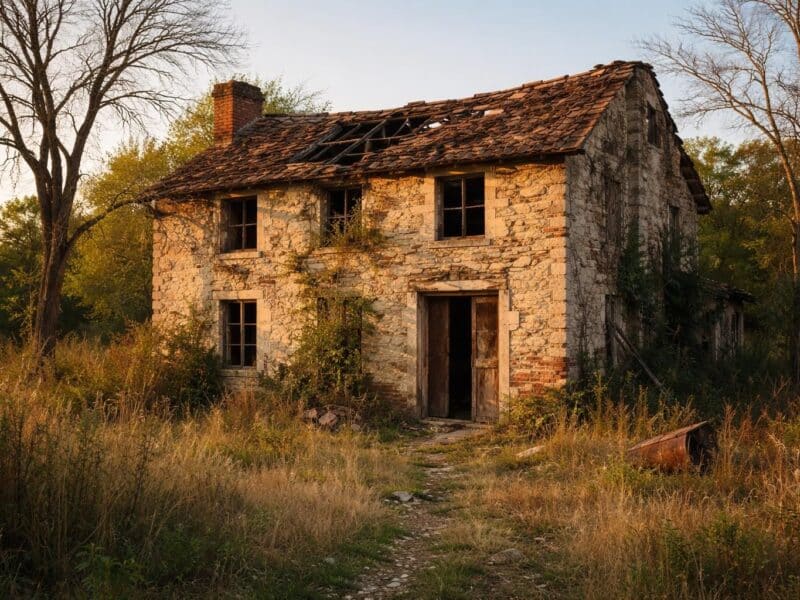 Trouver une maison abandonnée à donner ou à rénover pour pas cher