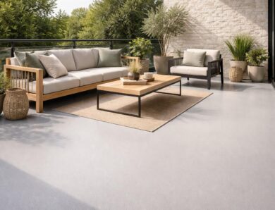 V33 Terrasse et Balcon : le test complet de la peinture rénovation sol