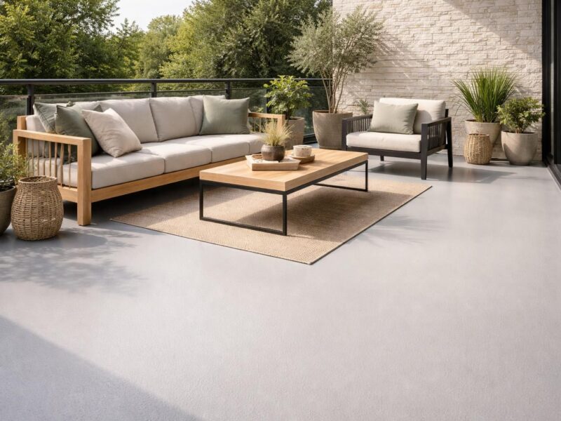 V33 Terrasse et Balcon : le test complet de la peinture rénovation sol