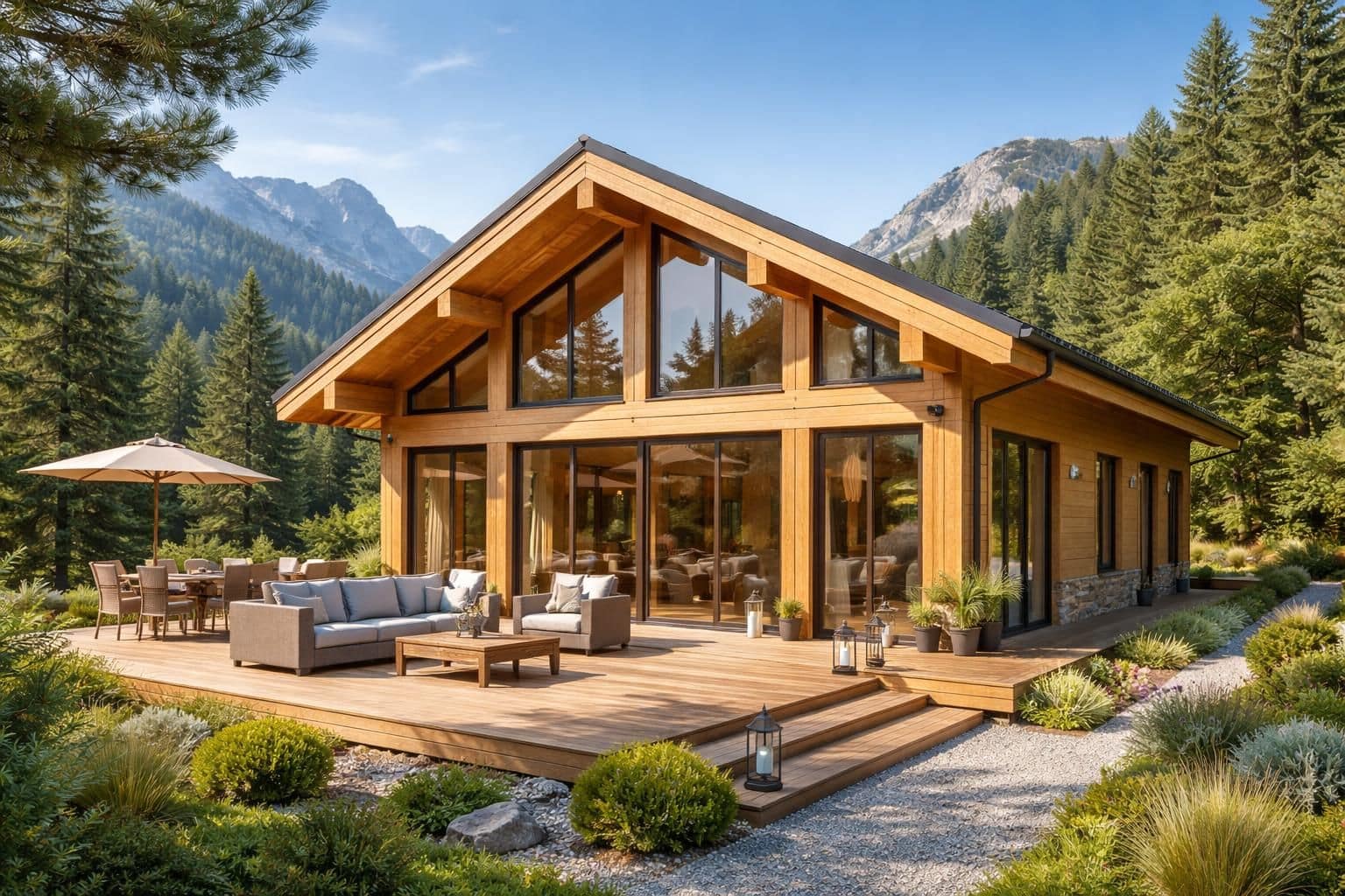 découvrez les avantages de la construction bois industrielle pour un chalet clé en main alliant rapidité, durabilité et respect de l'environnement.