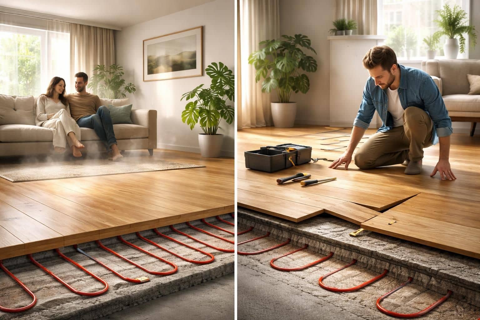 découvrez les principaux avantages et inconvénients du chauffage par le sol, une solution moderne et efficace pour un confort thermique optimal dans votre habitation.